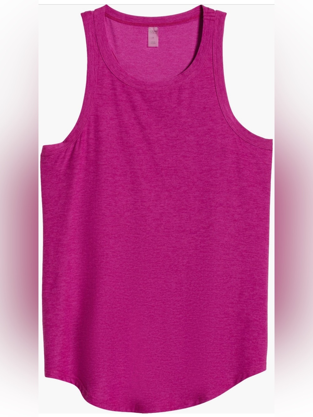 Beyond Yoga Featherweight Keep It Moving Tank in Fuchsia - Picture 5 of 10